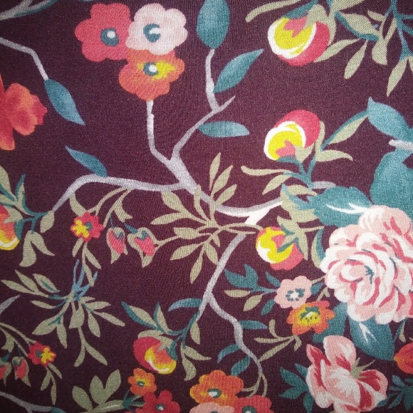 Floral Modest Bell Sleeve Dress - Picture 4 of 4